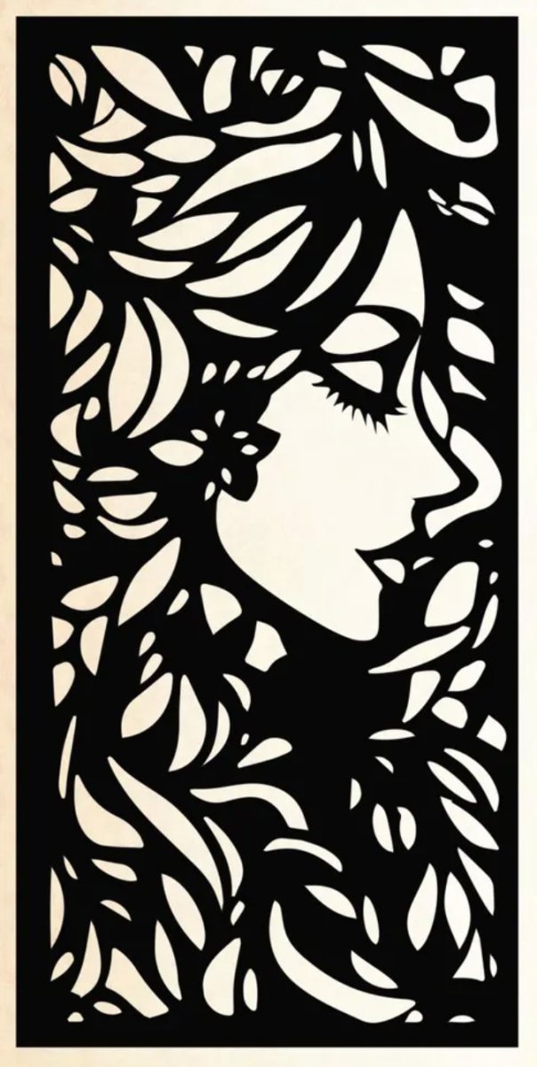 Abstract Female Face