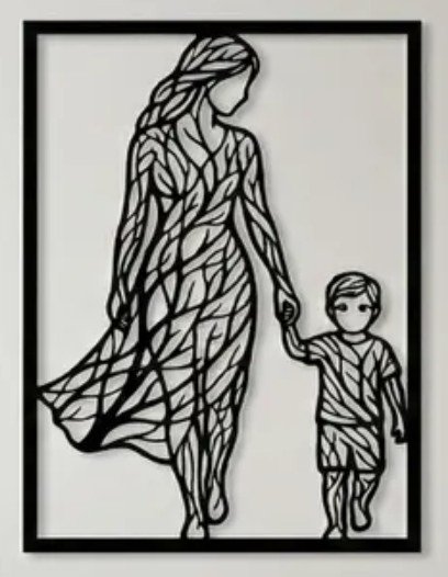 Mother and Son Tree Branches